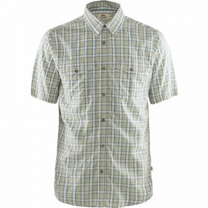 Camisas Fjallraven Kanken Abisko Hombre Grises | LWMBNTO-26