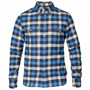 Camisas Fjallraven Kanken Skog Hombre Azules | EWFNAYR-85
