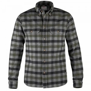 Camisas Fjallraven Kanken Skog Hombre Negros | MCZJSTW-28