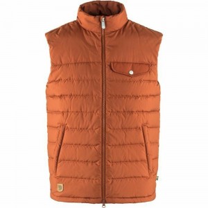 Chaleco Fjallraven Kanken Greenland Hombre Amarillos | BOLIQJC-79