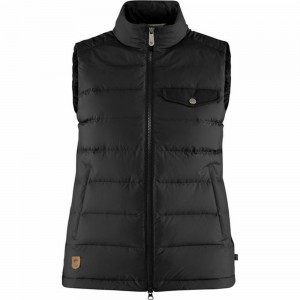 Chaleco Fjallraven Kanken Greenland Mujer Negros | LKWAZRY-43
