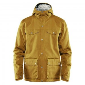 Chamarra Invierno Fjallraven Kanken Greenland Hombre Amarillos | WLAMXOP-54