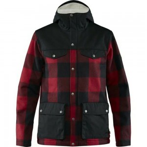 Chamarra Invierno Fjallraven Kanken Greenland Hombre Rojos | HVQPWOU-26