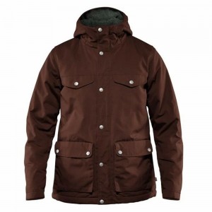 Chamarra Invierno Fjallraven Kanken Greenland Mujer Marrom | JCSLMOY-46