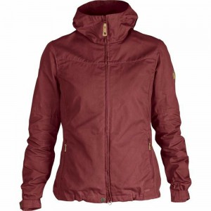 Chamarra Invierno Fjallraven Kanken Stina Mujer Rojos | VUSZTCL-72