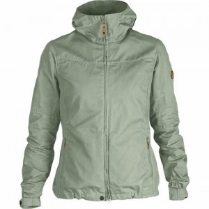 Chamarra Invierno Fjallraven Kanken Stina Mujer Verdes Claro | GXJCLSE-78