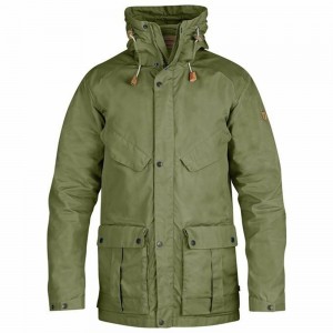 Chaqueta de caza Fjallraven Kanken Greenland Hombre Verdes | NEUQRSZ-42