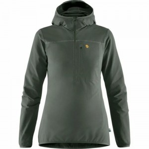Chaqueta de montañismo Fjallraven Kanken Bergtagen Mujer Verdes | COWSIHM-03