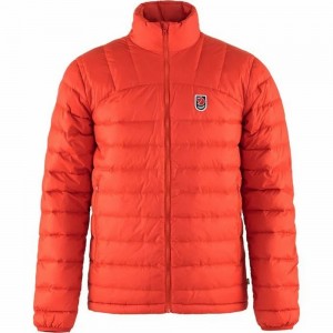 Chaquetas De Plumas Fjallraven Kanken Expedition Hombre Rojos | XSTWEPJ-54