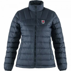 Chaquetas De Plumas Fjallraven Kanken Expedition Mujer Azul Marino | RBAJKQZ-70