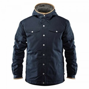Chaquetas De Plumas Fjallraven Kanken Greenland Hombre Azul Marino | LXSWRYN-60