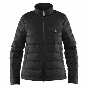 Chaquetas De Plumas Fjallraven Kanken Greenland Mujer Negros | YXOVWAD-97