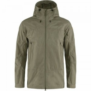 Chaquetas De Senderismo Fjallraven Kanken Abisko Hombre Verde Oliva | DSAMGFI-09