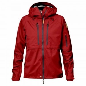 Chaquetas Shell Fjallraven Kanken Keb Eco Mujer Rojos | LKPUIBA-52