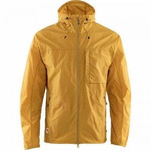 Cortaviento Fjallraven Kanken High Coast Hombre Amarillos | TQLNSXO-25