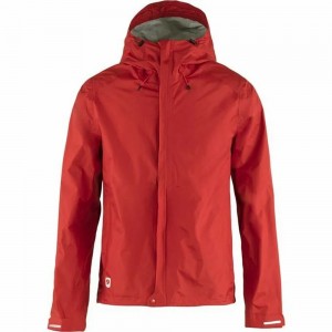Cortaviento Fjallraven Kanken High Coast Hombre Rojos | JYTGIPW-48