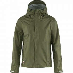 Cortaviento Fjallraven Kanken High Coast Hombre Verdes | UXLRJBE-05