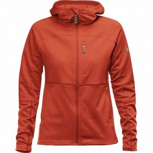 Fleece Fjallraven Kanken Abisko Mujer Naranjas | GMVRUYX-04