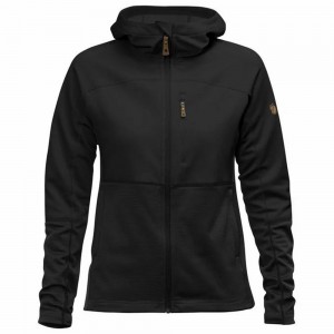 Fleece Fjallraven Kanken Abisko Mujer Negros | KYCNMFE-14