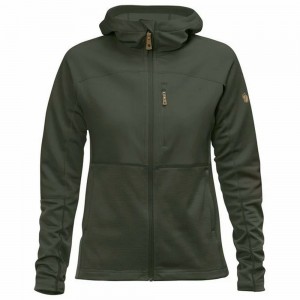 Fleece Fjallraven Kanken Abisko Mujer Verdes | PSVDCMR-70