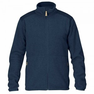 Fleece Fjallraven Kanken Sten Hombre Azul Marino | FXBUJYR-04