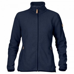 Fleece Fjallraven Kanken Stina Mujer Azul Marino | EIKQJNA-71