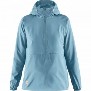 Gabardina Fjallraven Kanken High Coast Mujer Azules | ZXIAGSF-48