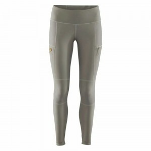 Mallas Para Correr Fjallraven Kanken Abisko Mujer Grises | LVMFYWP-50