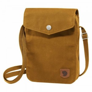 Mochila Fjallraven Kanken Greenland Pocket Mujer Rojos | WJUAELI-90