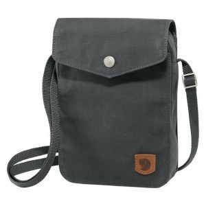 Mochila Fjallraven Kanken Greenland Pocket Mujer Grises | WZLMHFO-35