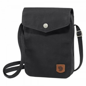Mochila Fjallraven Kanken Greenland Pocket Mujer Negros | ALFRBIW-14