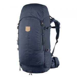 Mochila Trekking Fjallraven Kanken Keb 52 Mujer Azul Marino | XZBITUM-72
