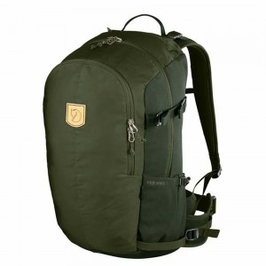 Mochila Trekking Fjallraven Kanken Keb Hike 30 Hombre Verdes | JKCSMTL-92