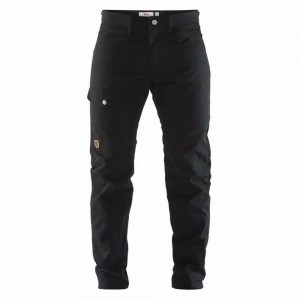 Pantalones Al Aire Libre Fjallraven Kanken Greenland Hombre Negros | DPCBFXI-89
