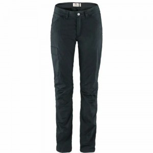 Pantalones Al Aire Libre Fjallraven Kanken Vardag Mujer Azul Marino | QMIUXHR-36