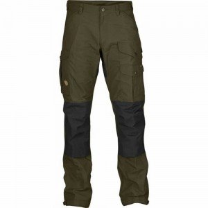 Pantalones De Senderismo Fjallraven Kanken Vidda Pro Hombre Verde Oliva Oscuro | FJRIAMU-03