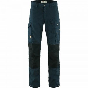 Pantalones De Senderismo Fjallraven Kanken Vidda Pro Hombre Azul Marino Oscuro | NSLZMUX-93