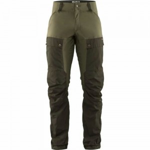 Pantalones De Senderismo Fjallraven Kanken Keb Hombre Verdes | QFWDMHU-08