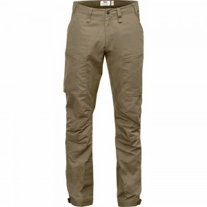 Pantalones De Senderismo Fjallraven Kanken Abisko Hombre Kaki | KDITLPV-76