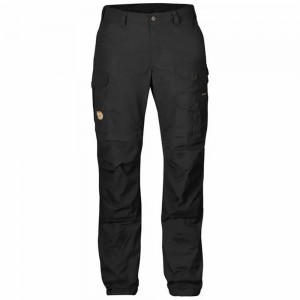 Pantalones De Senderismo Fjallraven Kanken Vidda Pro Mujer Negros | RTICKAD-42