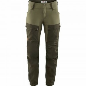 Pantalones De Senderismo Fjallraven Kanken Keb Mujer Verdes | VMYARSQ-37