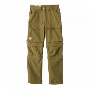 Pantalones De Senderismo Fjallraven Kanken Gaiter Mujer Verdes | ODNEWYX-12