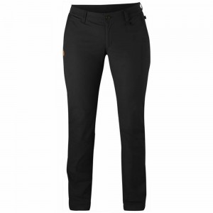 Pantalones De Senderismo Fjallraven Kanken Abisko Mujer Negros | AJDZOTM-18