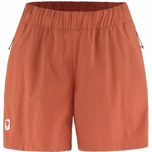 Short Fjallraven Kanken High Coast Mujer Rojos | IEVSGOM-36