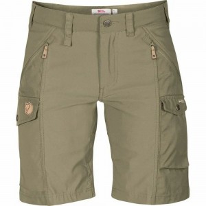 Short Fjallraven Kanken Nikka Mujer Verde Oliva Oscuro | WCAHJSU-24