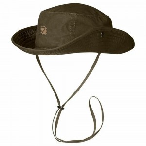 Sombreros Fjallraven Kanken Abisko Hombre Verde Oliva Oscuro | BPKYZNG-19