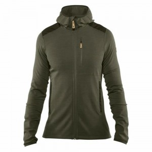 Sudadera con Capucha Fjallraven Kanken Keb Hombre Verdes | LPXHOUY-09