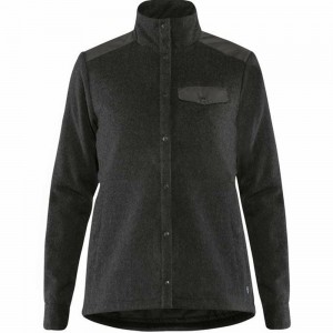 Suéter Fjallraven Kanken Greenland Mujer Grises | XWQDAMN-62