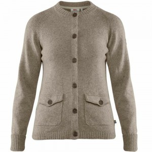 Suéter Fjallraven Kanken Greenland Mujer Grises | PMCTSIZ-49
