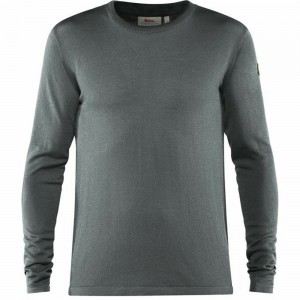 Suéter Fjallraven Kanken High Coast Hombre Grises | ESGCDBR-86